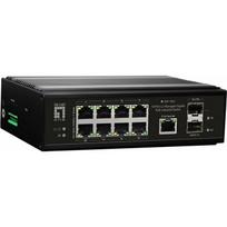 Switch LevelOne LevelOne IGP-1061 łącza sieciowe Zarządzany L2 Gigabit Ethernet (10/100/1000) Obsługa PoE Czarny | IGP-1061 | 4015867227886