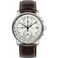 Zegarek Zeppelin męski 100 Jahre 8670-1 Quarz srebrny | 259586-uniw | 4041338867015