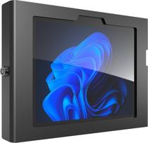 Uchwyt Compulocks Compulocks Surface GO 1-4 Gen Apex Secured Enclosure - Gehause - freiliegende Front-/Ruckkamera und Sensoren - fur Tablett - gesichert - verriegelbar - Metallrahmen - Schwarz - fur Microsoft Surface Go, Go 2, Go 3, Go 4 for Business | 510APXB | 810157340252