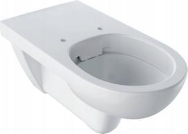 Miska WC Geberit Geberit Selnova Comfort Wisząca miska WC, lejowa, B35.5cm, H34cm, T70cm, długa, Rimfree (niepełnosprawni) [16] | 19501.046.00.7 | 4025410754158