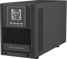 UPS Conceptronic Conceptronic ZEUS52E2K zasilacz UPS Podwójnej konwersji (online) 2 kVA 1800 W 6 x gniazdo sieciowe | ZEUS52E2K | 4015867237830