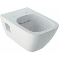 Miska WC Geberit Geberit Selnova Square Premium Wisząca miska WC, lejowa, B35cm, H33cm, T54cm, częściowo ukryte mocowania, Rimfree [6] | 19501.546.01.1 | 4025410757579