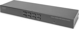 Konsola KVM Digitus KVM Digitus 19'' Rackm. 8 Port HDMI KVM Switch | DS-12910 | 4016032488033