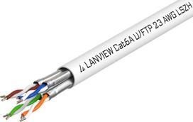 Lanview Lanview LVN122430 kabel sieciowy Biały 500 m Cat6a U/FTP (STP) | LVN122430 | 5706683019616