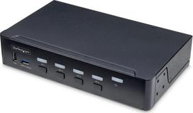 Przełącznik StarTech StarTech P4AD122-KVM-SWITCH przełącznik KVM Możliwości montowania w stelażu Czarny | P4AD122-KVM-SWITCH | 0065030903264