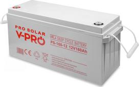 Volt AKUMULATOR VOLT POLSKA DEEP CYCLE VPRO SOLAR 12V 160Ah VRLA BEZOBSŁUGOWY | 30479 | 5903760240790