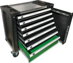 Wózek narzędziowy Rockforce Wózek narzędziowy 7 półek z kompletem narzędzi 172el. | RF-55306 | 5906692107124