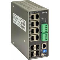 Switch Barox Barox RY-804GBTME łącza sieciowe Zarządzany L2/L3 Gigabit Ethernet (10/100/1000) Czarny | RY-804GBTME | 5704174466116