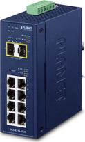 Switch Planet PLANET IP30 Industrial L2/L4 8-Port Zarządzany L2/L4 Gigabit Ethernet (10/100/1000) Niebieski | IGS-4215-8T2S | 4711605286275