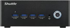 Komputer Shuttle SHUTTLE XPC Nano NT10H5 Barebone Intel Core Ultra 5 125H 2xSODIMM 1xM.2 | NT10H5 | 887993007663