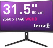 Monitor Technologia Dotyku TERRA LCD/LED 3285W HA black CURVED USB-C/HDMI/DP | 3030245 | 4039407082872