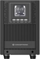 UPS Conceptronic Conceptronic ZEUS52ES2K zasilacz UPS Podwójnej konwersji (online) 2 kVA 1800 W 4 x gniazdo sieciowe | ZEUS52ES2K | 4015867238189