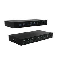 USB-C KVM Dock PRO Three Hosts Dual Video 2x Power Delivery max 92W | C31KVMDOCKPDPRO | 8595611707049