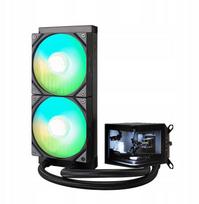 TRYX PANORAMA Komplett-Wasserkühlung, ARGB - 240 mm, schwarz | L-P240A-AS2M-G0K | 6977029650049