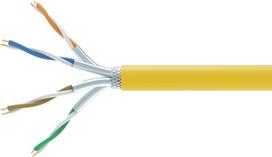 Equip 404563 kabel sieciowy Żółty 1000 m Cat7a S/FTP (S-STP) | 404563 | 4015867239438