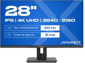 JAPANNEXT 71,1cm JN-IPS280UHD60F-C65W-HSP 16:9 HDMI/DP UHD | JN-IPS280UHD60F-C65W-HSP | 4589511188798
