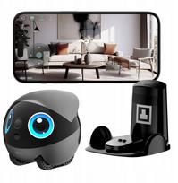 EnaBot - EBO AIR 2 Plus - domowy robot towarzyszący z funkcją monitoringu i rozmów video (szary) | WH287332G | 6972822121246