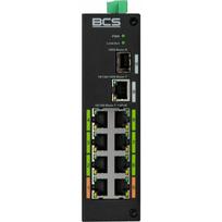 Switch BCS BCS-L-SP08E01G-1SFP(2) BCS Switch 8x PoE, 1x RJ45, 1x SFP Gigabit | BCS-L-SP08E01G-1SFP(2) | 5904890711372