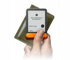 Ledger Flex - Portfel kryptowalutowy, CC EAL6+, USB-C, Srebrno-pomarańczowy | LEDGERFLEX-ORANGE-RK | 3760027785195