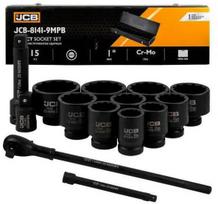 Zestaw narzędzi udarowych 15el. 1'' (12-kątnych) | JCB-8141-9MPB | 5905101397309
