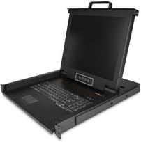 Konsola KVM StarTech StarTech.com Rack KVM Konsole - US Tastatur(QWERTY), Ein Port VGA KVM mit 17'' LCD Monitor - 1HE LCD KVM Konsolenschublade mit Kabeln - USB Unterstutzung - 50.000 MTBF (RKCONS1701) - KVM-Konsole mit KVM-Switch - 1 Ansch | RKCONS1701 | 065030872522