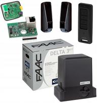 Faac Zestaw Delta 3 SMART - 741 (Wi-Fi+LAN+BLE) do 900kg bram przesuwnych | 10563049 - LAN | 8055195069037