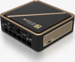 Sapphire EDGE AI 350 Mini-PC, Ryzen AI 7 350 - barebone, schwarz | 4H020-04-40G | 4895106297142