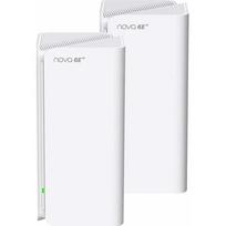 Tenda Nova MX21 Pro (2-pack) WiFi6E AXE5700 Mesh Gigabit system, 6x GLAN/GWAN, WPA3, VPN, CZ app | MX21 PRO(2-PACK) | 6932849425901