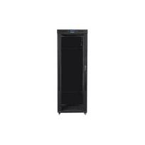 Installation cabinet rack 19 42U 800x800 black, glass door LCD (Flat pack) | FF01-8842-12BL | 5901969430486