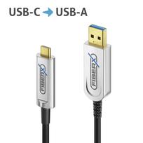 PureLink FiberX Serie - USB 3.2 Gen 2x1 Aktives Glasfaser Kabel USB-C 5.00m | FX-I600-005 | 4251364731932