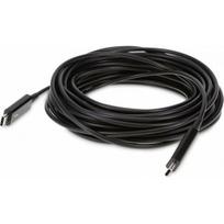 Kabel USB LMP Thunderbolt - Thunderbolt 25 m Czarny (21938) | 21938 | 7640113435691