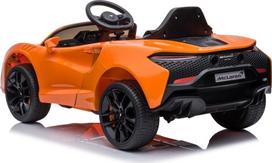 McLaren Artura na akumulator dla dzieci Pomarańczowy + Napęd 4x4 + Pilot + Wolny Start + EVA + Audio LED | PA.JL211.POM | 5903864941227