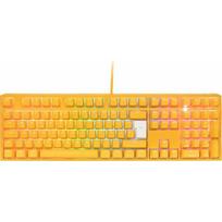 Ducky One 3 Yellow Gaming Tastatur, RGB LED - MX-Blue | GATA-1597 | 4710578303361