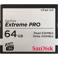 Karta SanDisk Extreme PRO CFast 64GB  (SDCFSP-064G-G46D) | SDCFSP-064G-G46D | 0619659144708