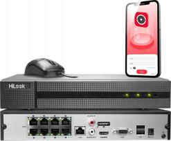 Rejestrator Hikvision Rejestrator IP Hilook by Hikvision 4MP NVR-8CH-4MP/8P | NVR-8CH-4MP/8P | 6942160437040