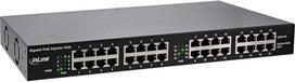 Switch InLine InLine® PoE+ Gigabit Network Injector Hub 16 Port (16x PoE+), 1Gb/s, 19'' 1U (brackets included), metal, 2 fans | 32316H | 4043718288748