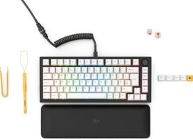 Klawiatura Glorious GMMK Pro Black Slate 75% TKL Keyboard - Pre built, ISO UK-Layout - black | GLO-GMMK-P75-FOX-ISO-B-UK | 810069972169