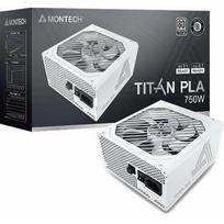 Montech Titan PLA 750W - 80 PLUS & Cybenetics Platinum, modular, PCIe 5.1 - 750 Watt, weiß | NEMT-006 | 4710562741612