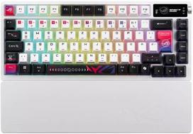 ASUS ROG Azoth X Gaming-Tastatur, 75%, Hot-Swap, OLED-Display, Tri-Mode, CH - weiß | GATA-2983 | 4711387952320