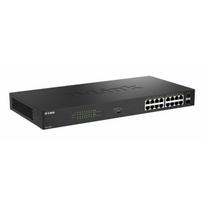 Switch D-Link 16 Ports GE PoE 30W + 2 Ports SFP Unmanaged Switch 240W | DGS-1018P/E | 790069477058