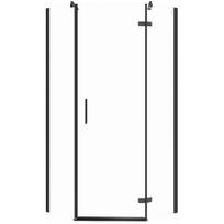 Cersanit KABINA PRYSZNICOWA PIĘCIOKĄTNA CITY CZARNA 90X90X195 PRAWA TRANS. | EZZP1000078280 | 5901771110026