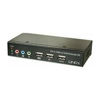 Przełącznik Lindy Ca6 KVM Extend DVI USB Audio 50m Extend DVI USB 2 50m Cat6 - 39377 | 39377 | 4002888393775