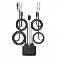 Przełącznik Lindy Switch Lindy 2-Port DP 1.2 USB-C KVM | 42346 | 4002888423465