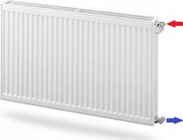 Kermi KermiX2 Profil-K typ 33 554x155x1400 grzejnik modernizacyjny, biały, 10 bar, z osłonami, 2944W | FK033D514 | 4037486056586