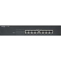 Switch LANCOM Systems GS-1208P Nie zarządzany Gigabit Ethernet (10/100/1000) Obsługa PoE 1U Czarny | 61673 | 4044144616730
