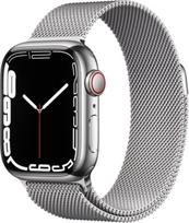 Smartwatch Apple Watch 7 GPS + Cellular 45mm Srebrny  (MKJW3WB/A) | MKJW3WB/A | 0194252573716