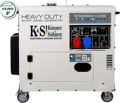 Agregat Könner & Söhnen 7000 W | KS9200HDES-1/3 ATSR | 4260405362363