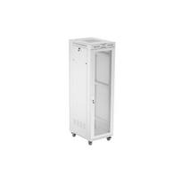 Free-standing installation rack cabinet 19 inches 42U 600x800 perforated doors LCD gray (Flat pack) | FF01-6842-23SL | 5901969441390