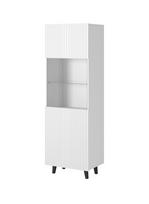 Display cabinet PAFOS 60x40x182 cm white matt | PAFOS WIT BI | 5903815006791