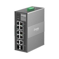 Omada 10-Port Gigabit Industrial Easy Managed Switch with 6-Port PoE+ and 2-Port PoE++PORT: 2× Gigabit PoE++ Port, 6× | IES210GPP | 1210002602112